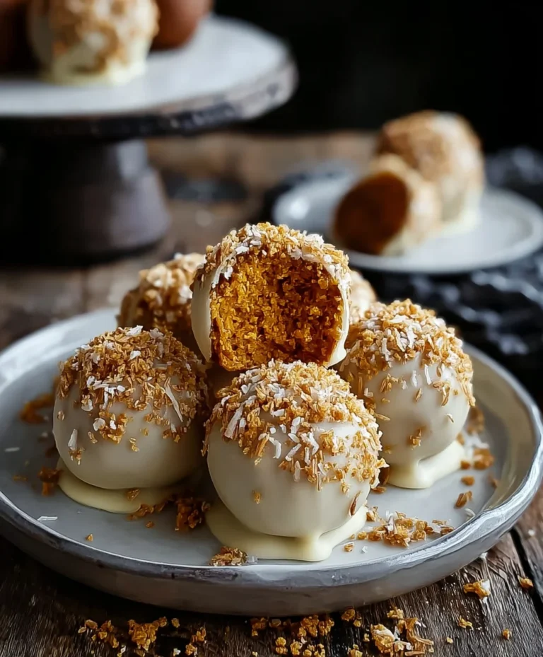 Easy Delicious Pumpkin Balls Recipe