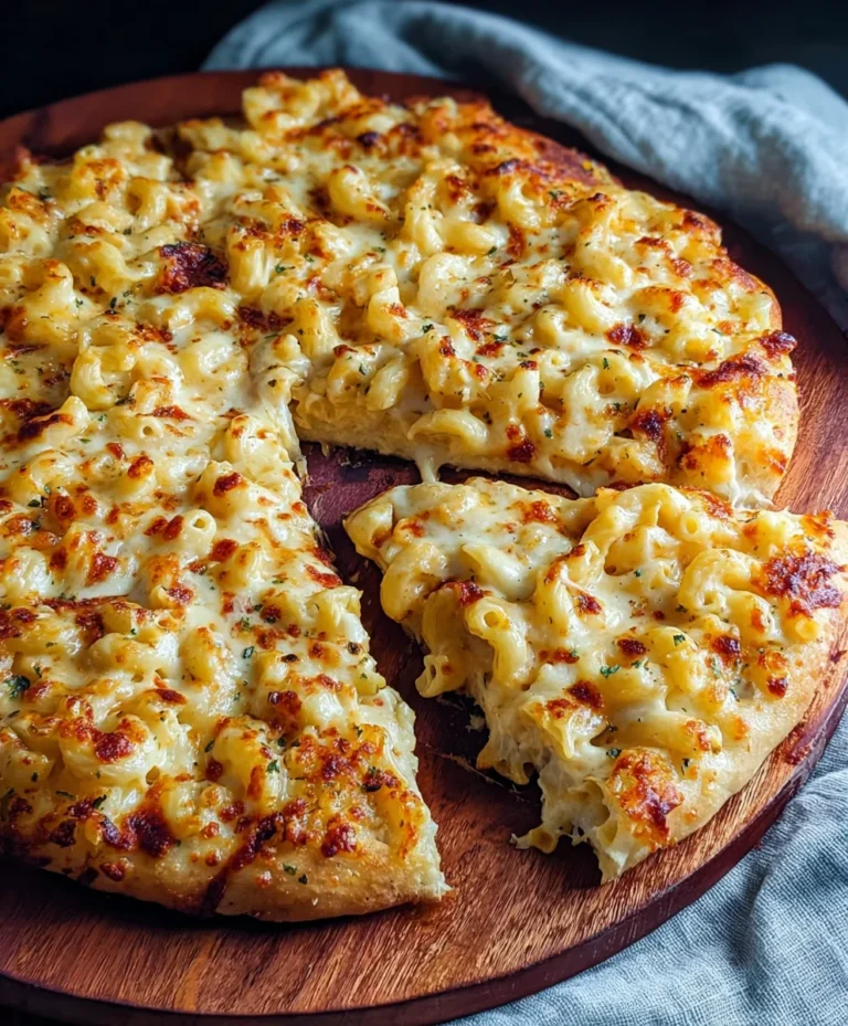 Ultimate Mac & Cheese Pizza Recipe – Creamy & Cheesy