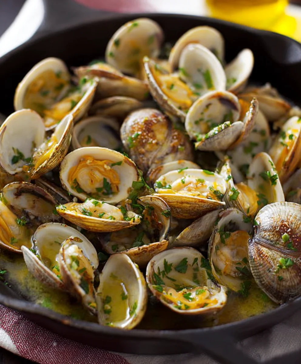 Garlic Butter Clams Recipe - Quick & Easy Seafood Delight