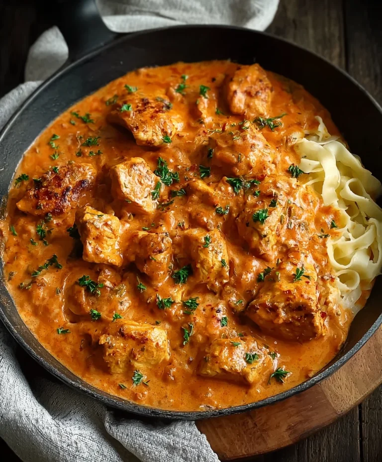 Hearty Chicken Paprikash – Comforting Hungarian Stew