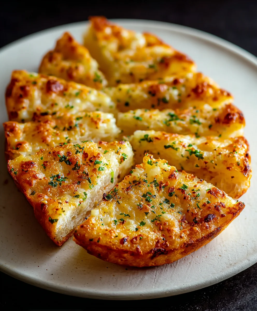 Air Fryer Garlic Bread-Quick Tortilla Hack