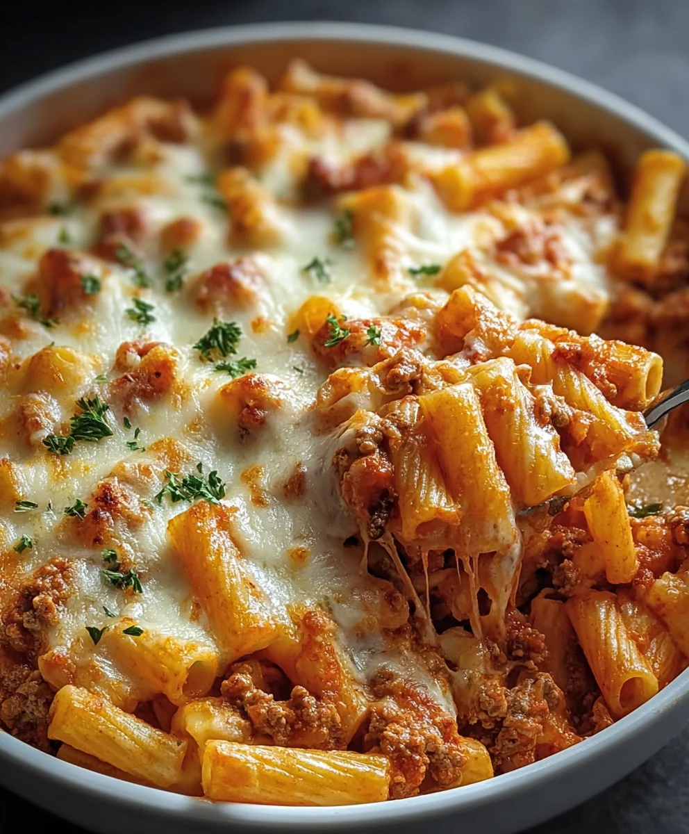 Ultimate Creamy Cheesy Baked Ziti Recipe