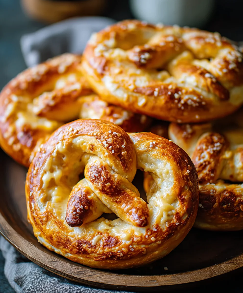 Cheesy Homemade Soft Pretzels- Easy Recipe