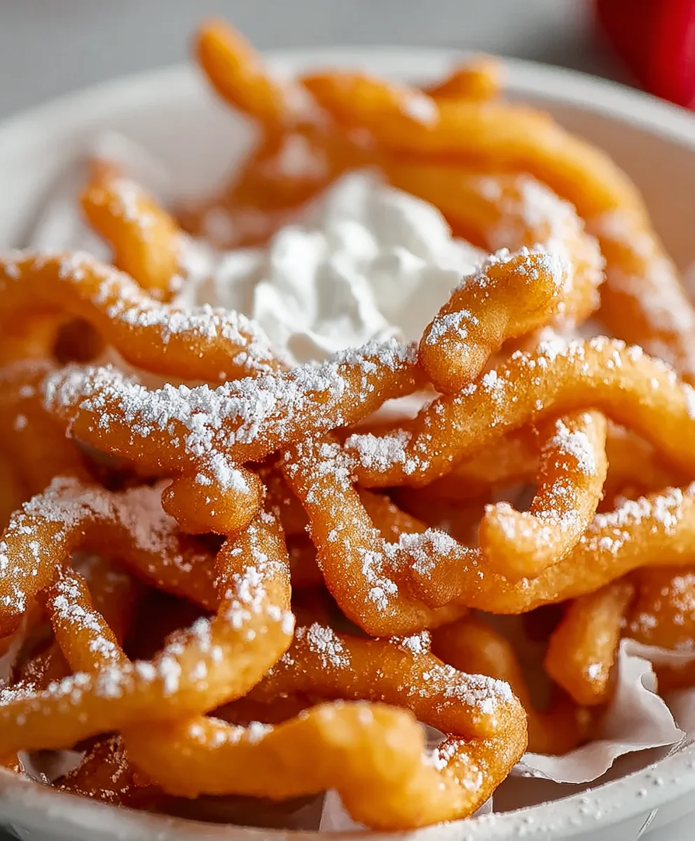 Funnel Cake Fries Easy Recipe - Delicious Treat