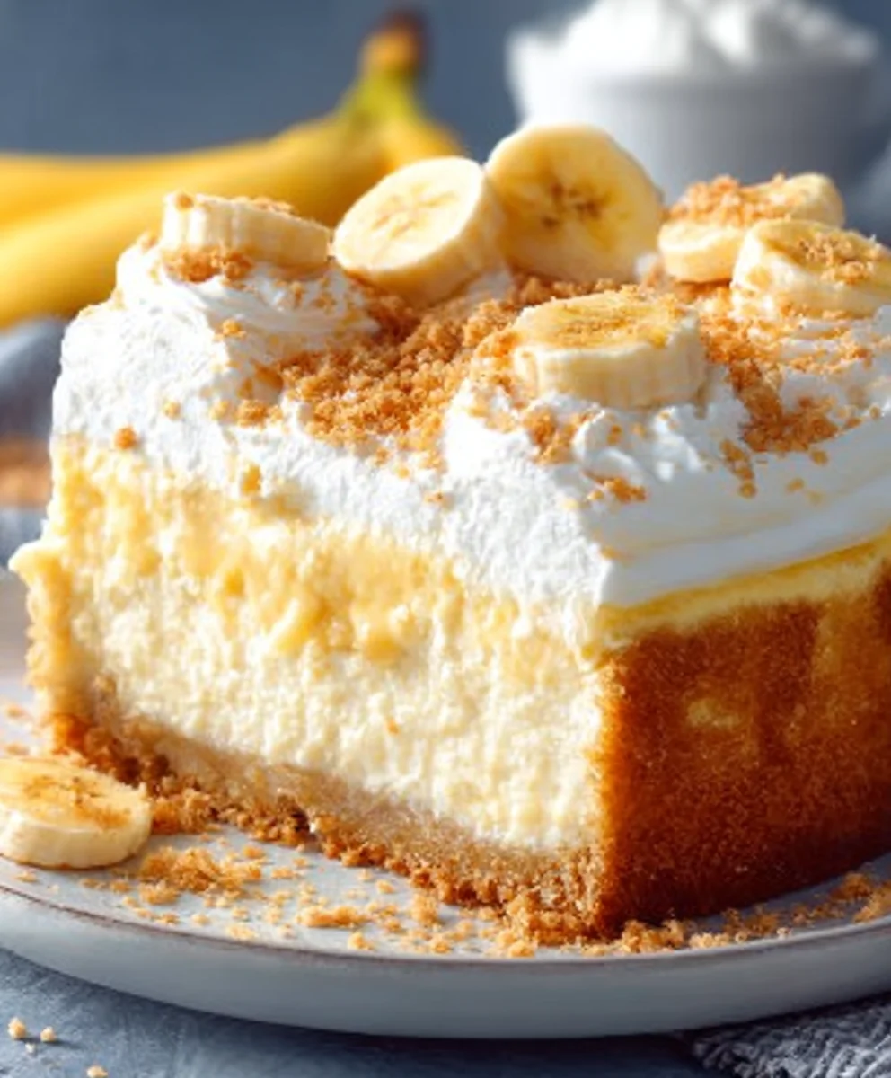 Banana Pudding Cheesecake Tres Leches Dreamy Dessert