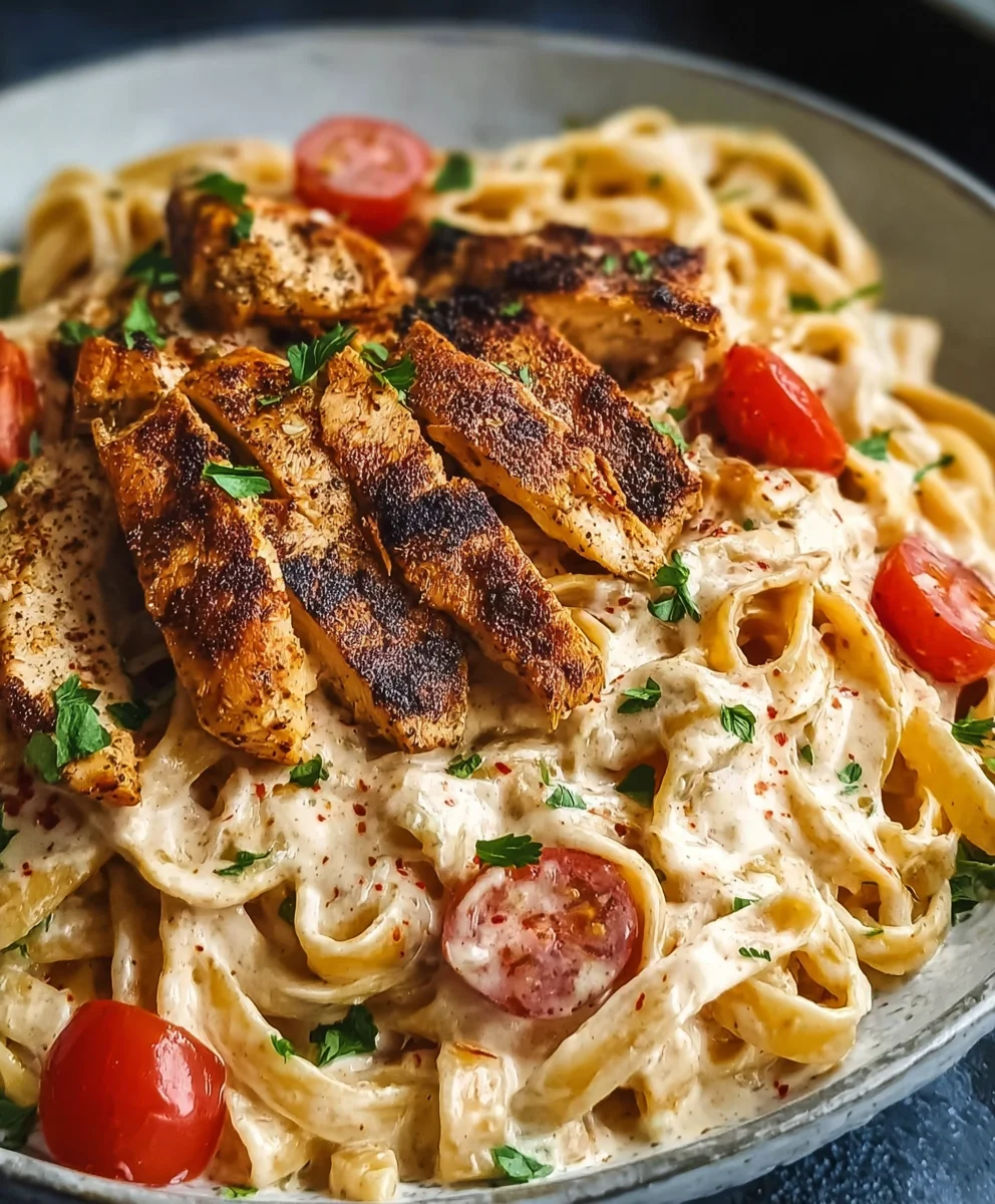 Quick Creamy Cajun Chicken Pasta - Easy Recipe