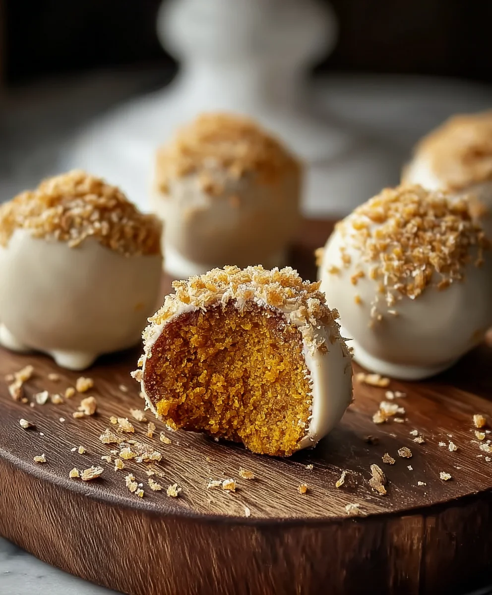 Easy Delicious Pumpkin Balls Recipe