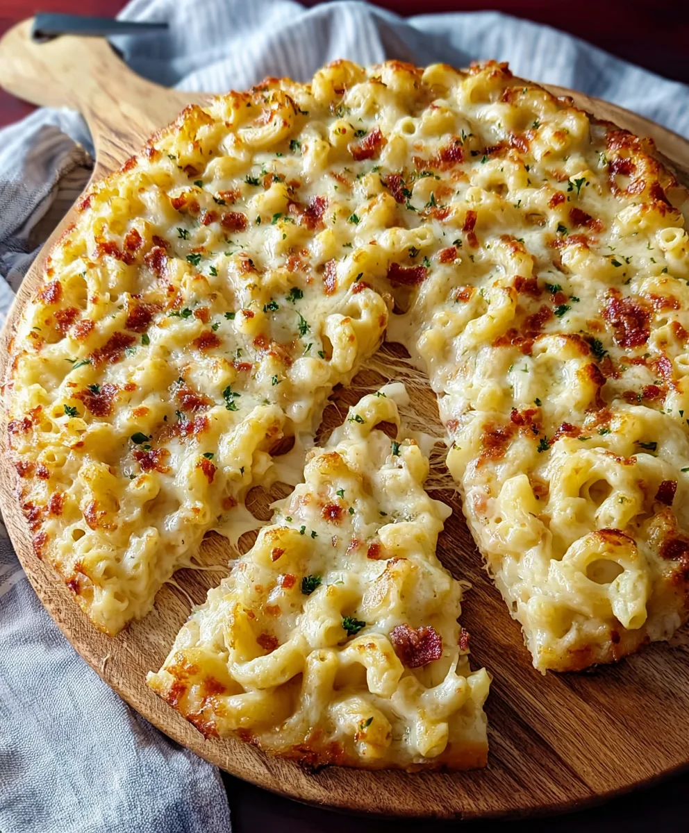Ultimate Mac & Cheese Pizza Recipe - Creamy & Cheesy