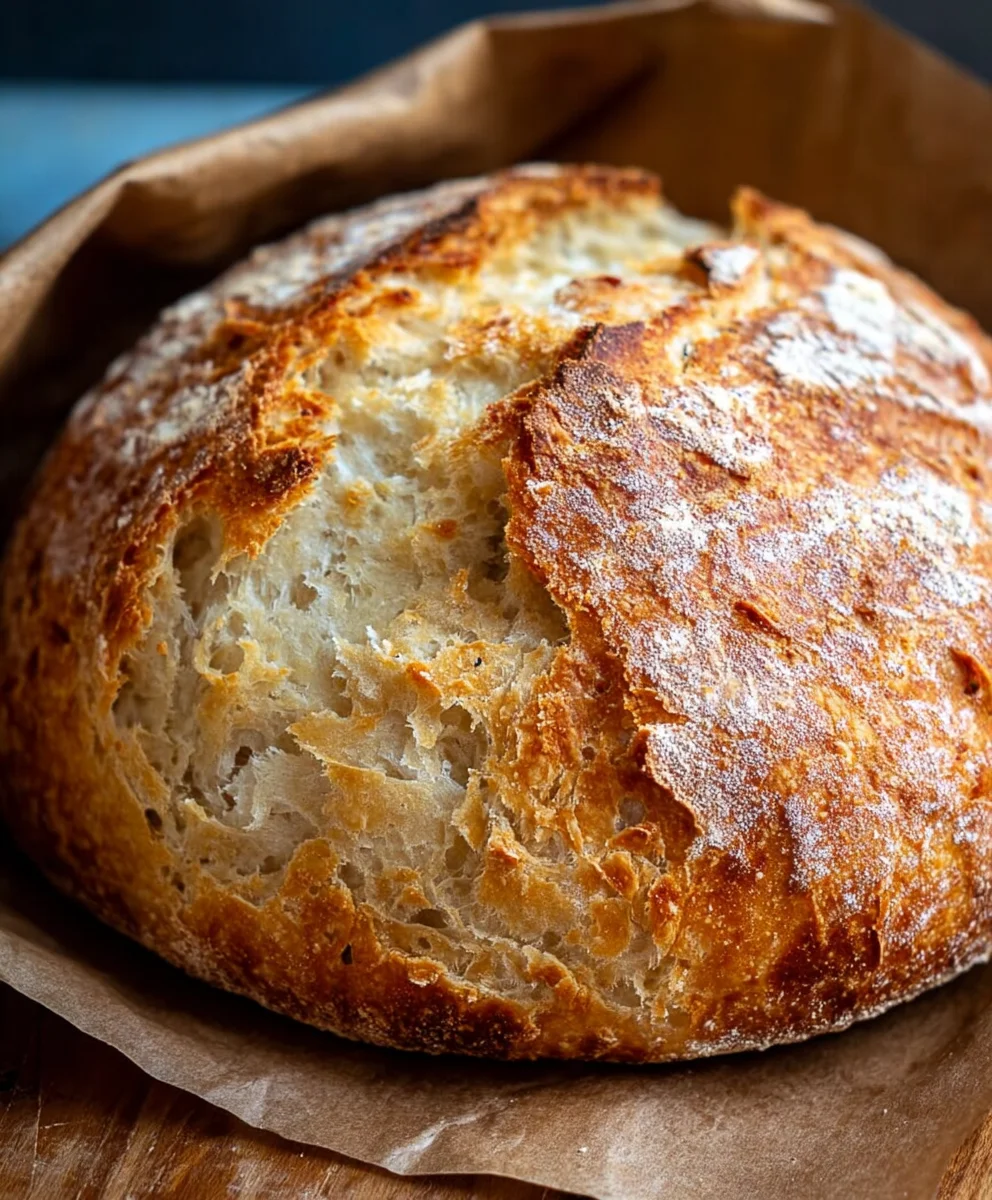 Easy No-Knead Bread - Delicious Quick Loaf
