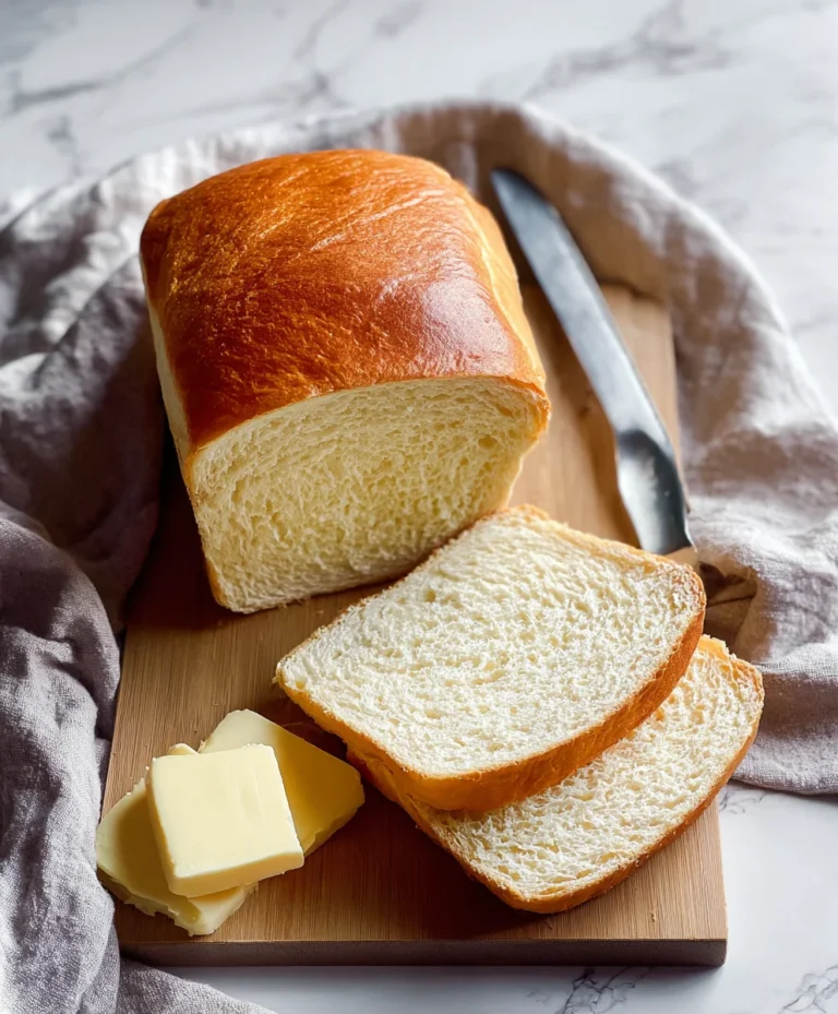 Easy Soft Fluffy Sandwich Bread Recipe