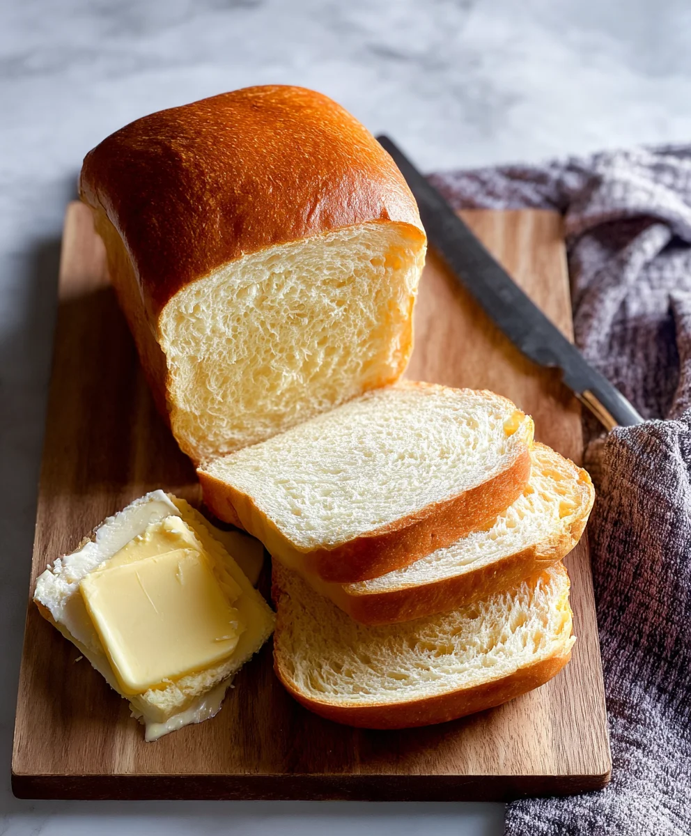 Easy Soft Fluffy Sandwich Bread Recipe