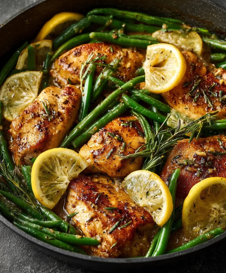 Lemon Garlic Butter Chicken Skillet – Easy & Delicious