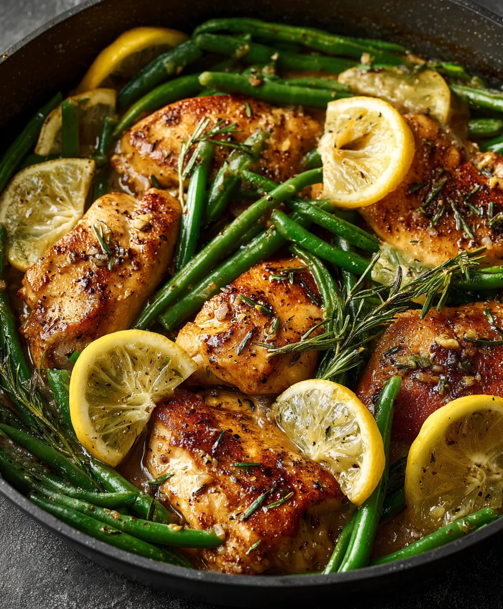 Lemon Garlic Butter Chicken Skillet - Easy & Delicious