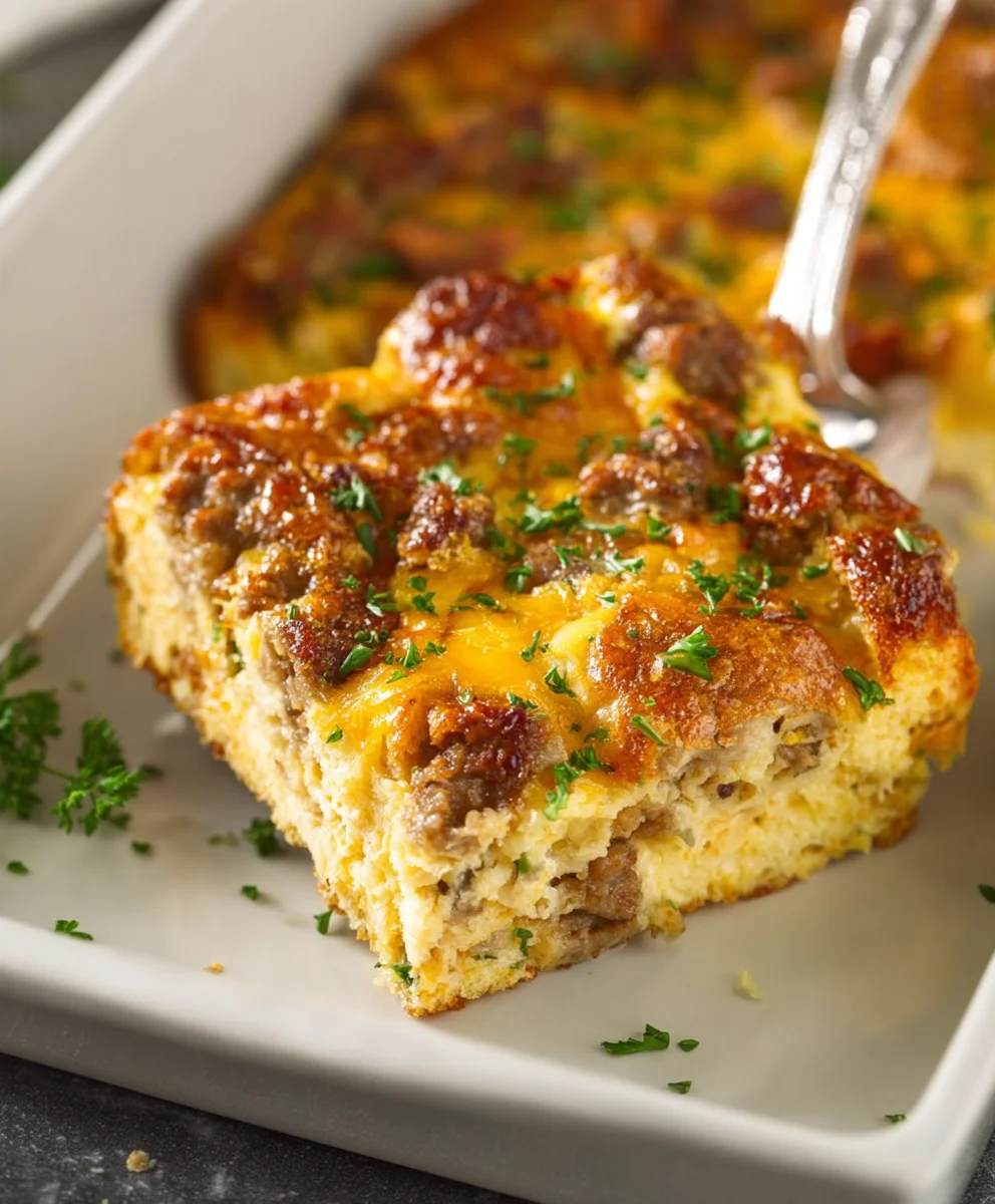 Easy Beef and Egg Casserole-Quick Breakfast Recipe
