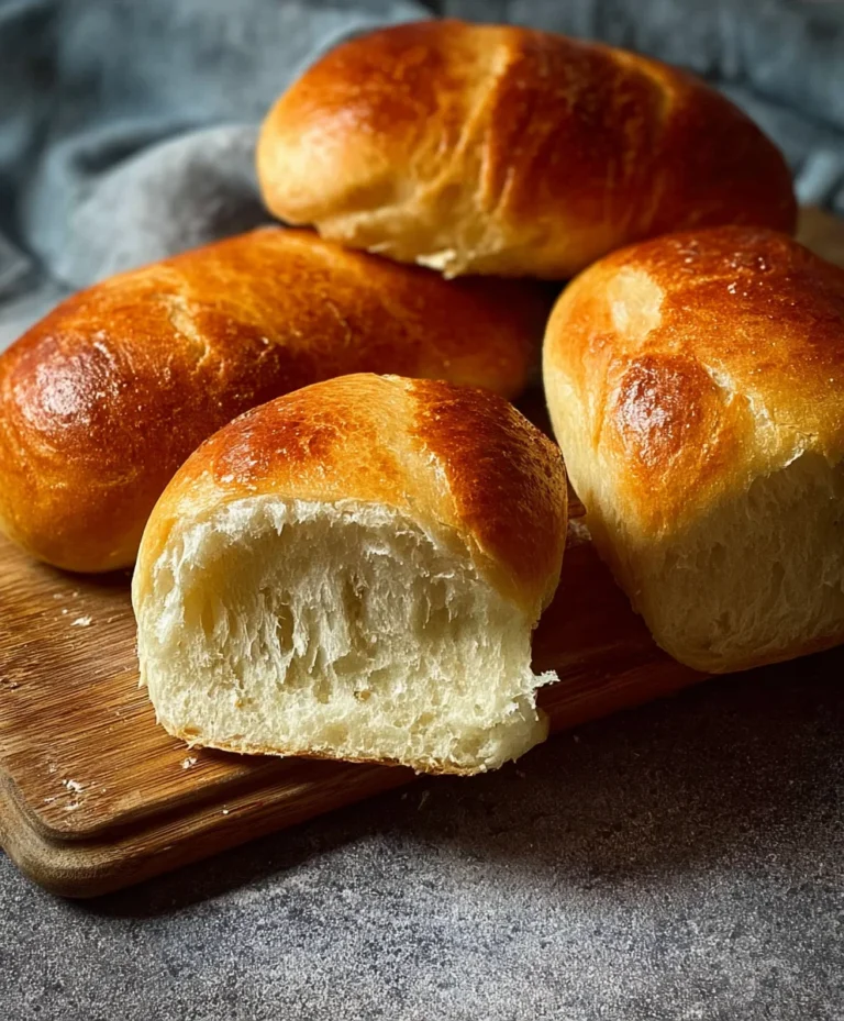 Easy No-Knead Sandwich Rolls – Hour Dough