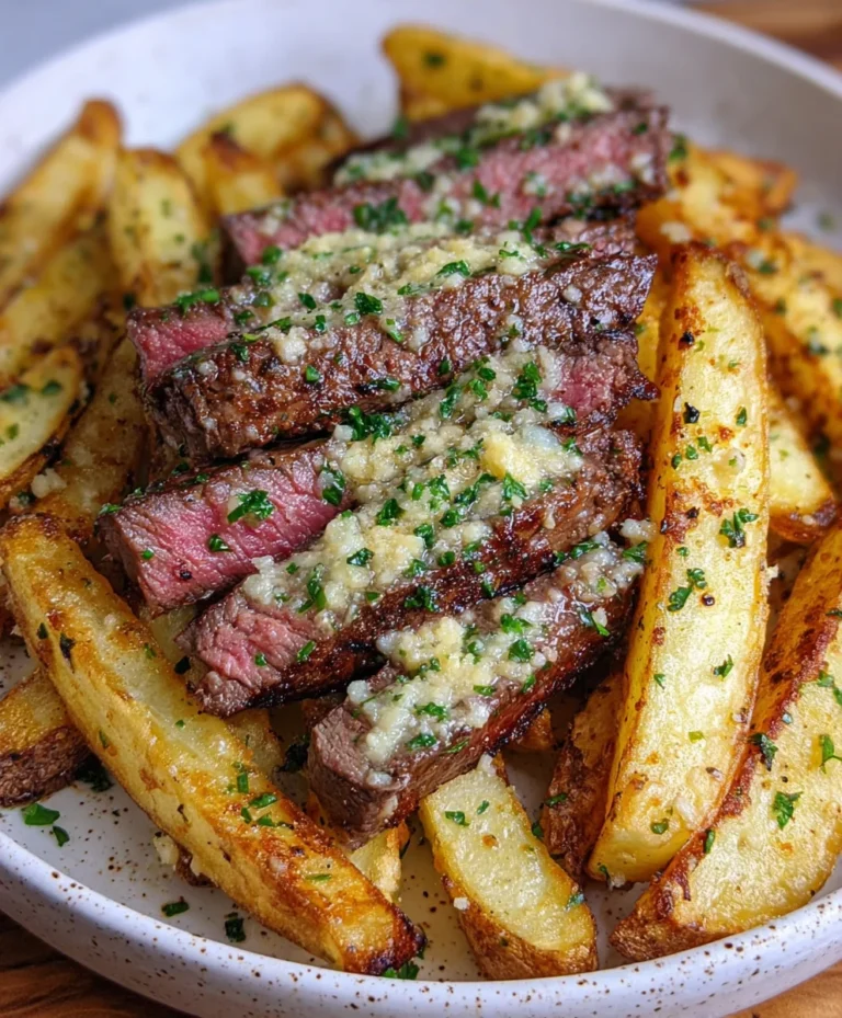 Garlic Parmesan Steak Fries – Irresistible Oven Baked
