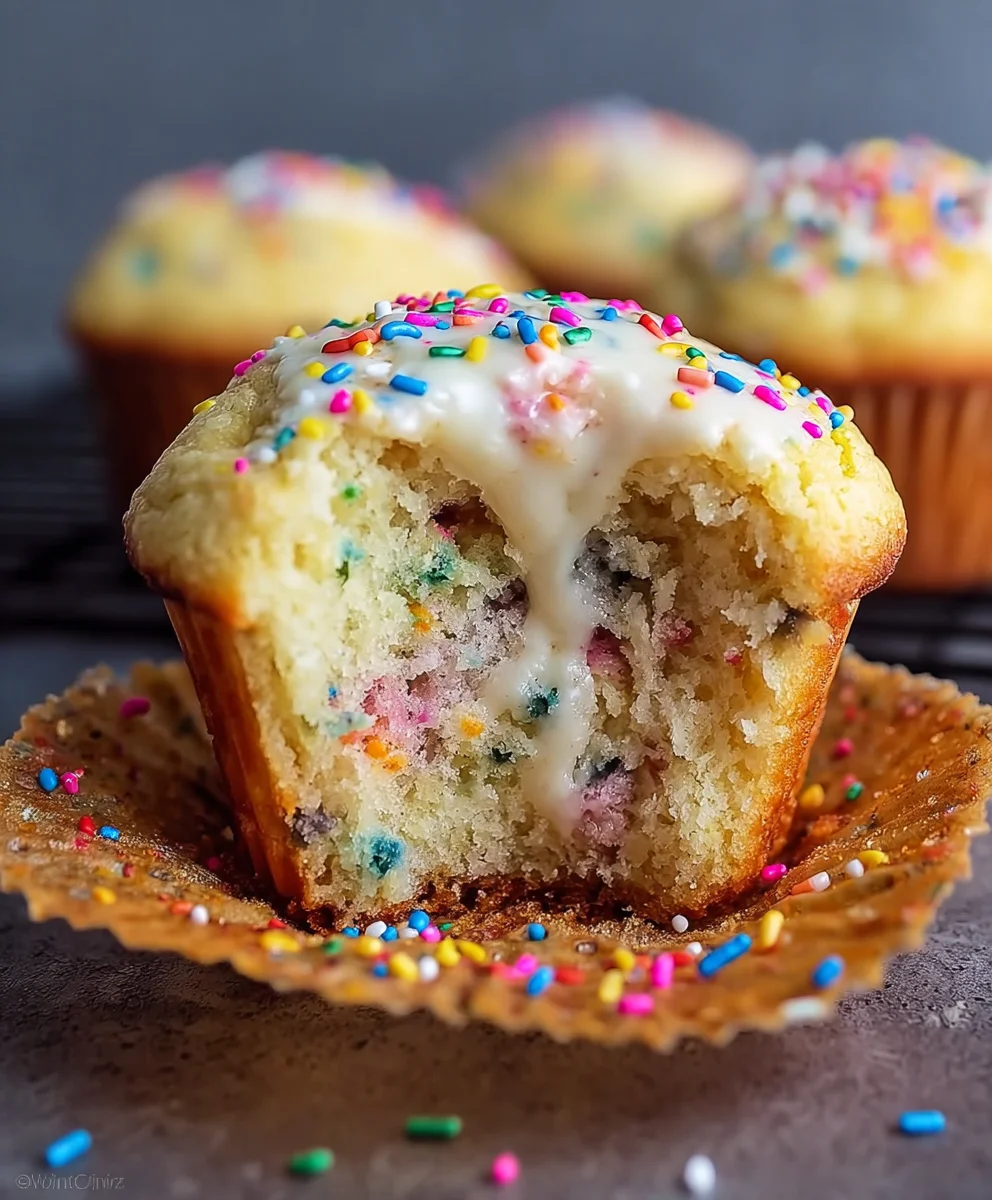 Easy Funfetti Muffins-Bursting with Flavor
