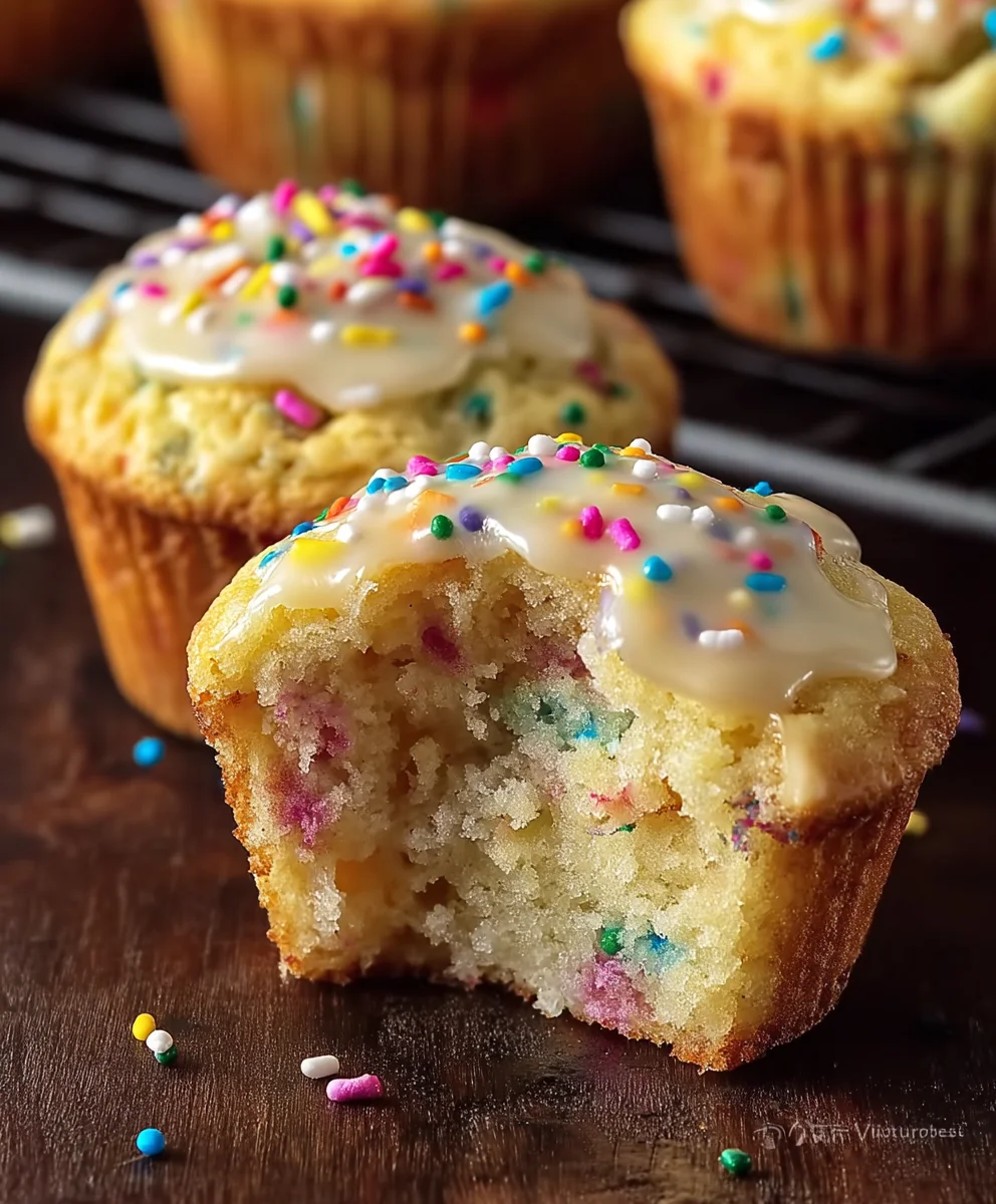 Easy Funfetti Muffins-Bursting with Flavor