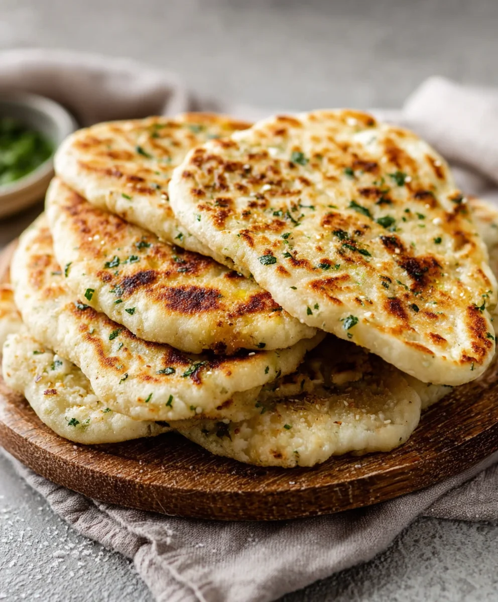Easy Garlic Flatbreads - Quick & Delicious Side