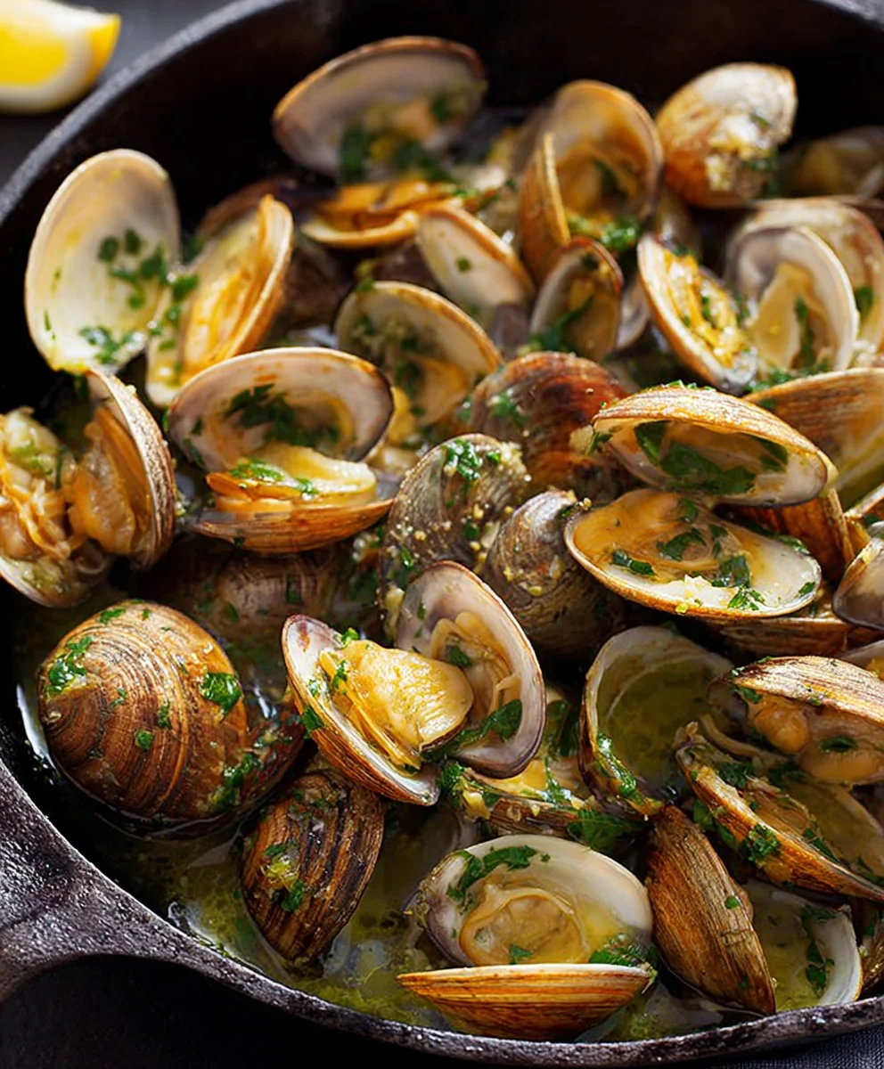 Garlic Butter Clams Recipe - Quick & Easy Seafood Delight