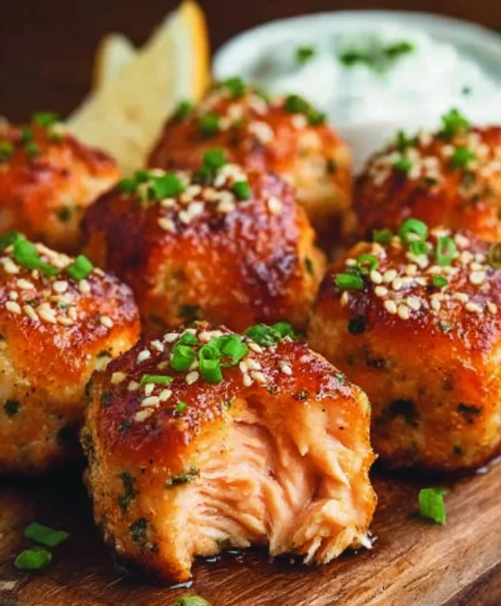 Bang Bang Salmon Bites- Spicy Sweet & Easy Recipe