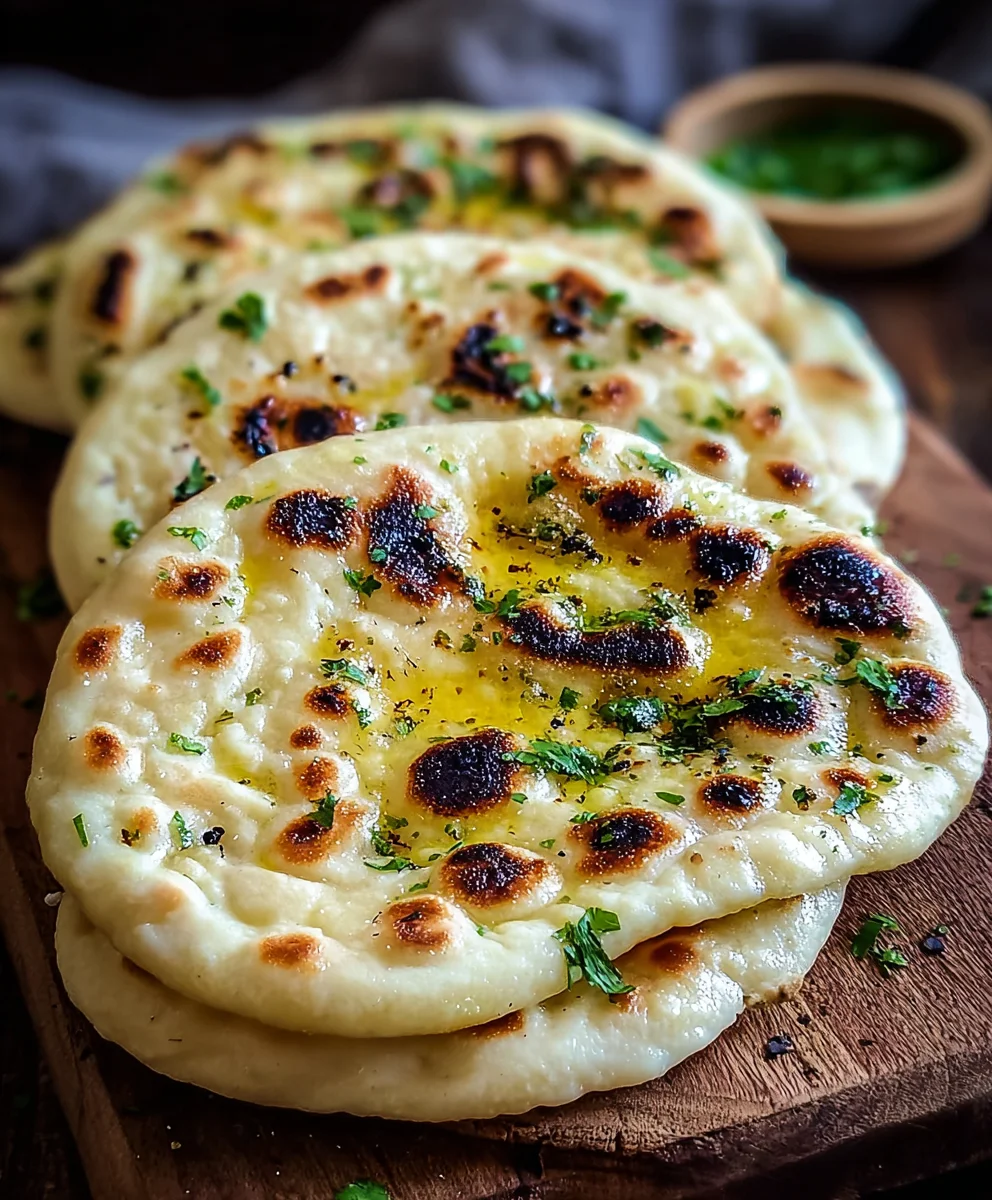 Easy Homemade Naan Bread-Flavorful & Quick Recipe