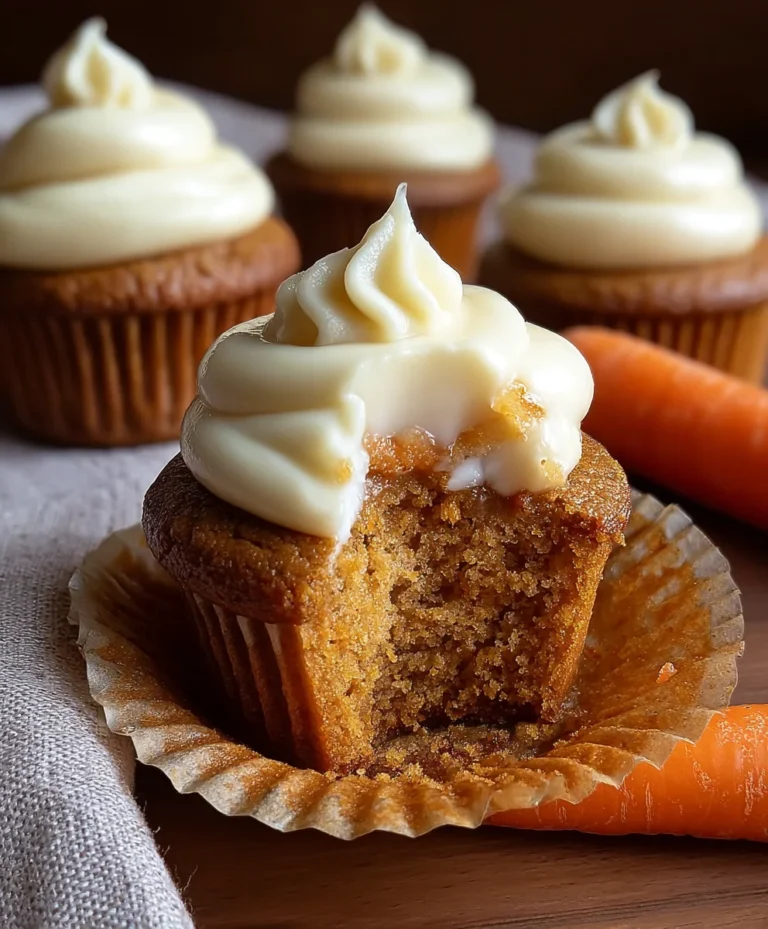 Carrot Cheesecake Cupcakes – Irresistible & Easy Treat