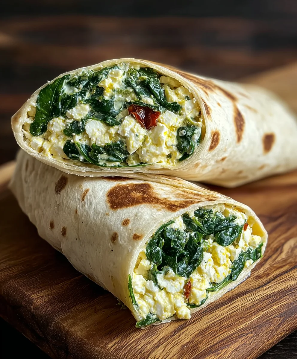 Copycat Starbucks Spinach Egg White Feta Wrap Recipe