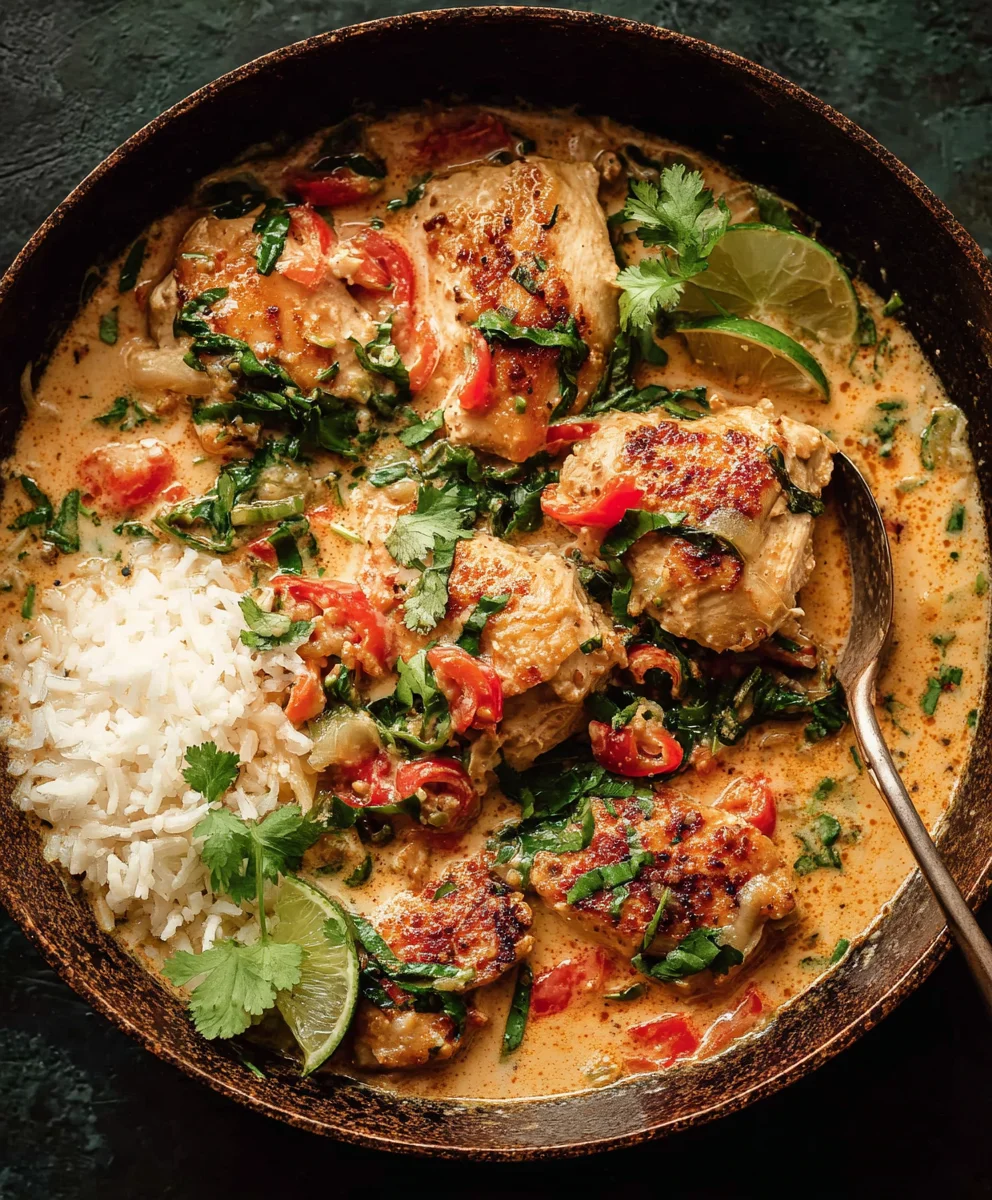 Easy Coconut Milk Chicken-Flavorful & Creamy Dinner
