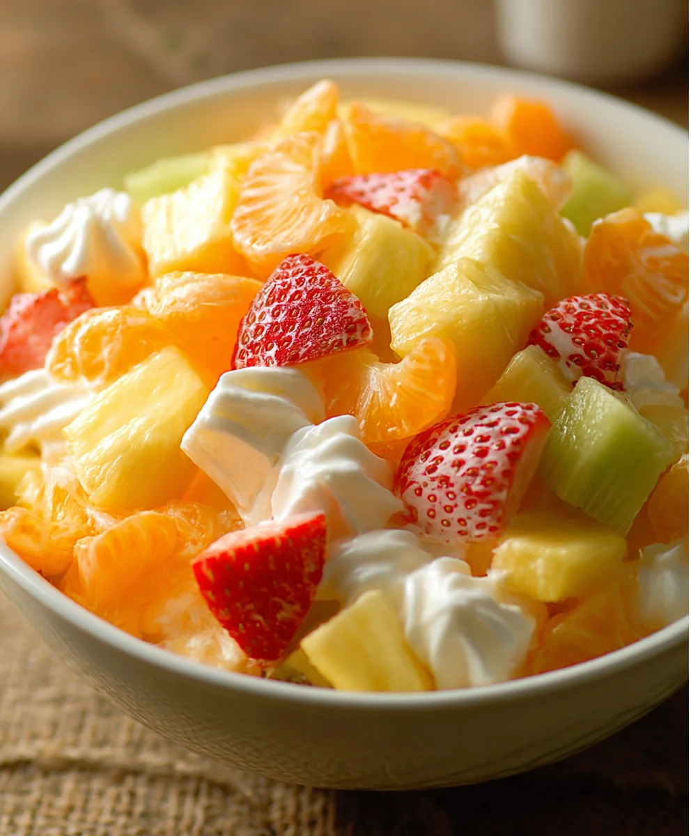 Hawaiian Fruit Salad - Tropical Refreshment Recipe