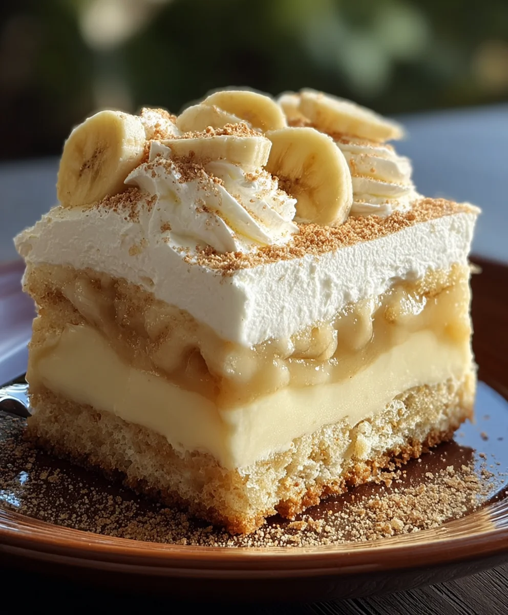 Banana Pudding Tres Leches Cake-Dreamy Dessert
