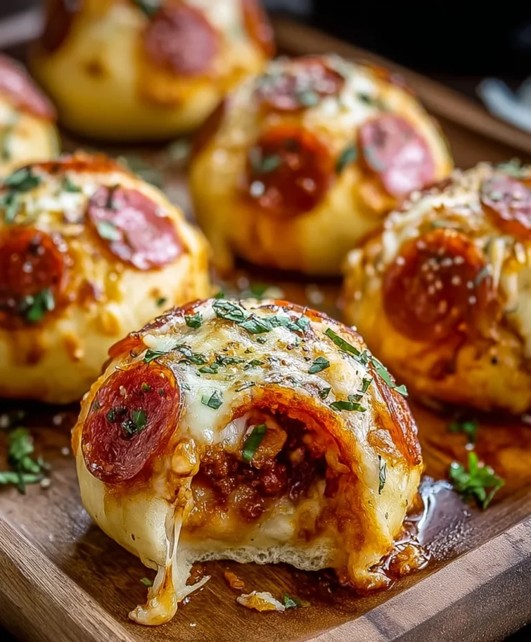 Cheesy Beef Beef Pepperoni Pizza Bombs Easy Recipe