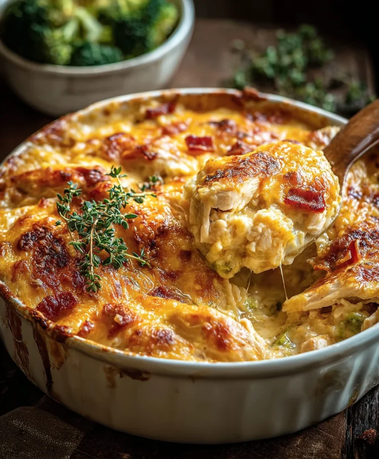 Easy Low-Carb Chicken Casserole Recipe
