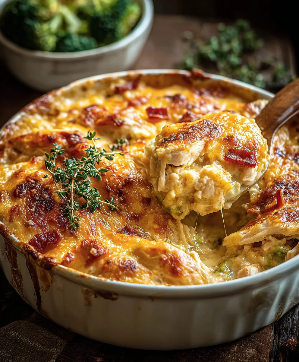Easy Low-Carb Chicken Casserole Recipe