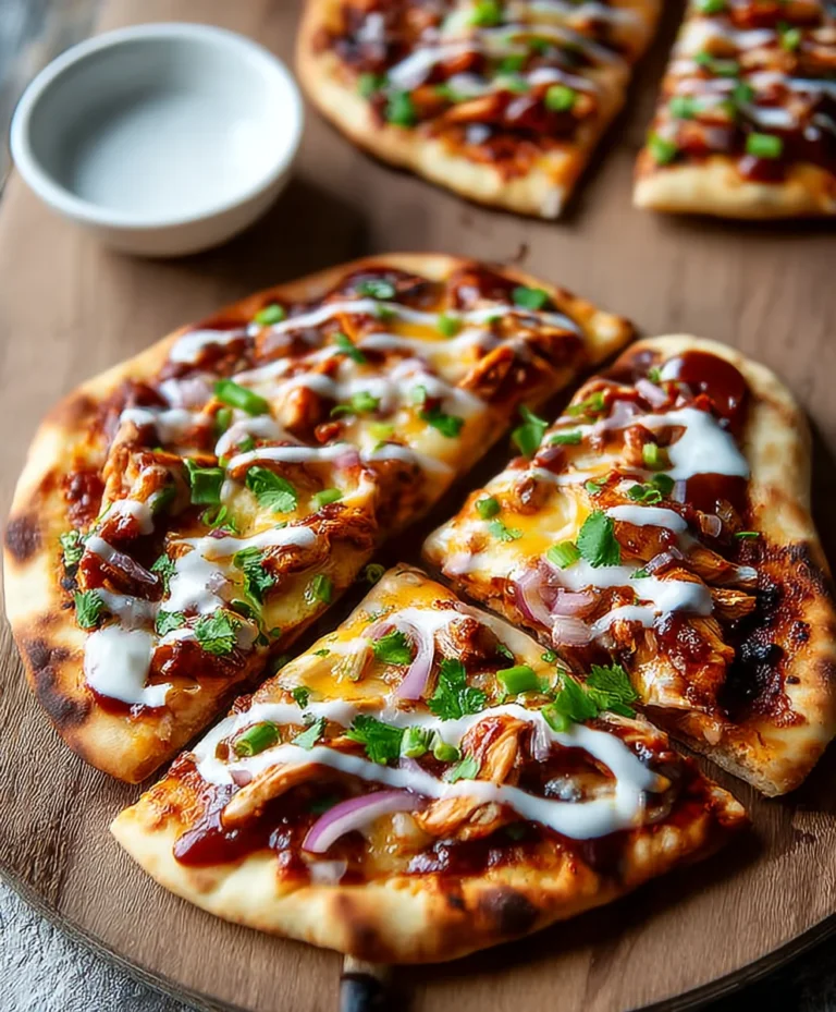 Easy BBQ Beef Naan Pizza – Quick Dinner Idea