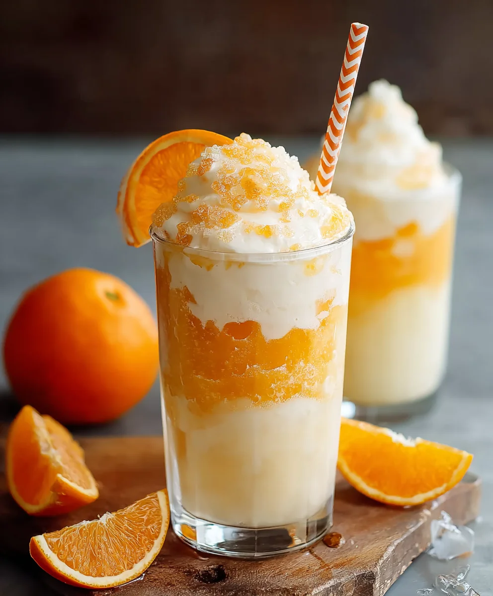 Creamsicle Dirty Soda- Easy Sweet Treat Recipe