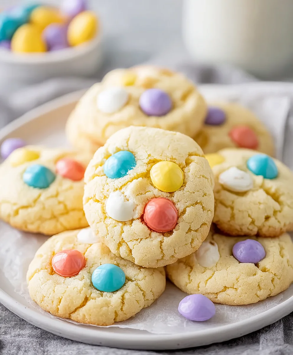 Easy Easter Cake Mix Cookies - Festive & Fun Recipe