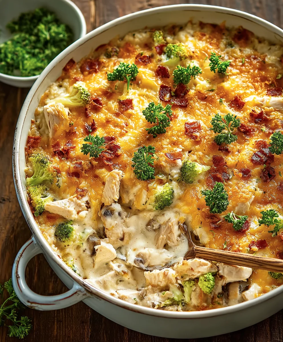 Easy Low-Carb Chicken Casserole Recipe
