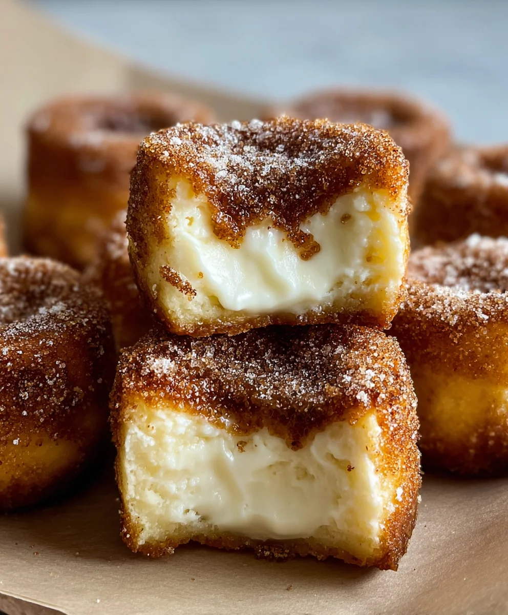 Churro Cheesecake Bites - Easy Dessert Recipe