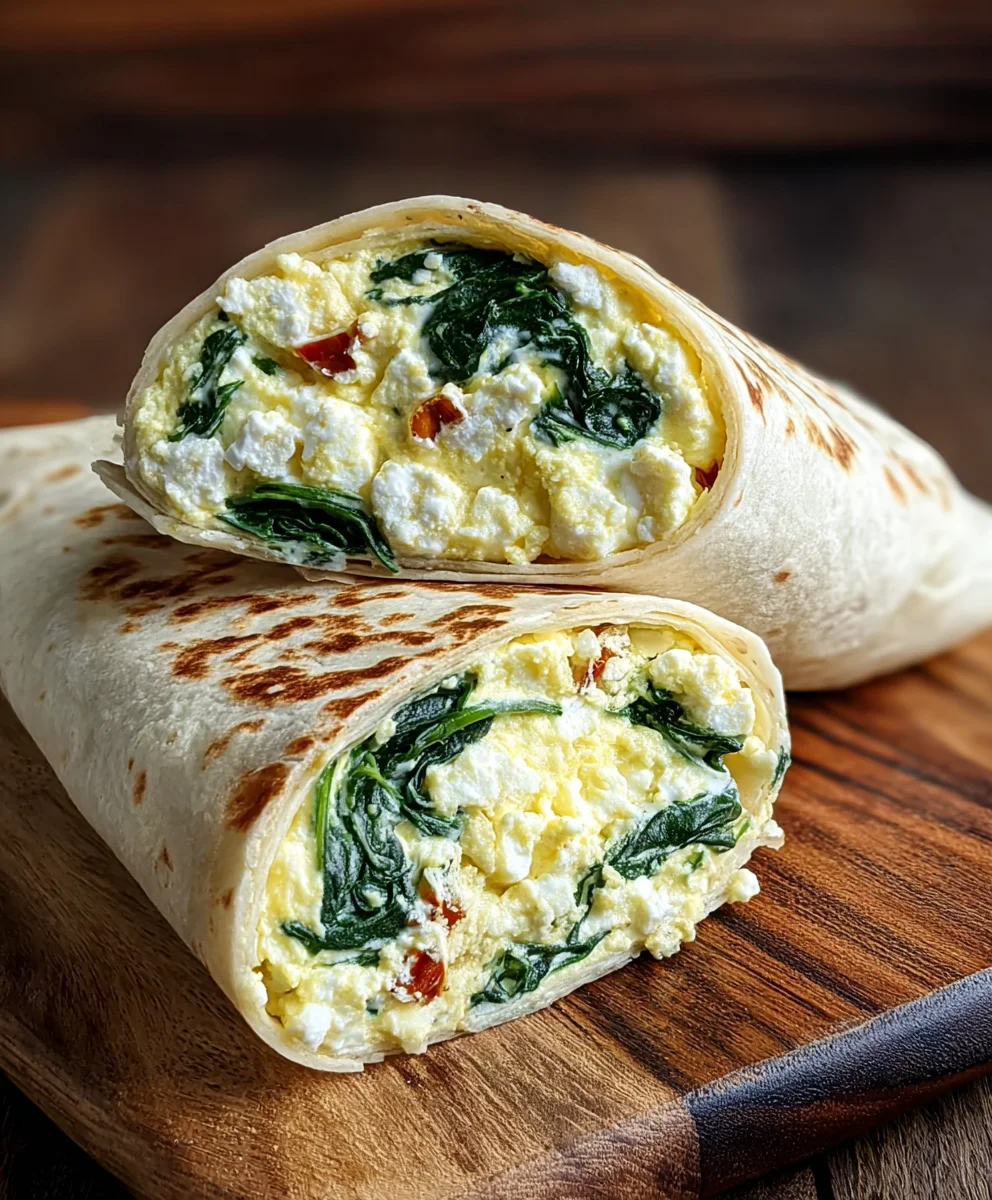 Copycat Starbucks Spinach Egg White Feta Wrap Recipe