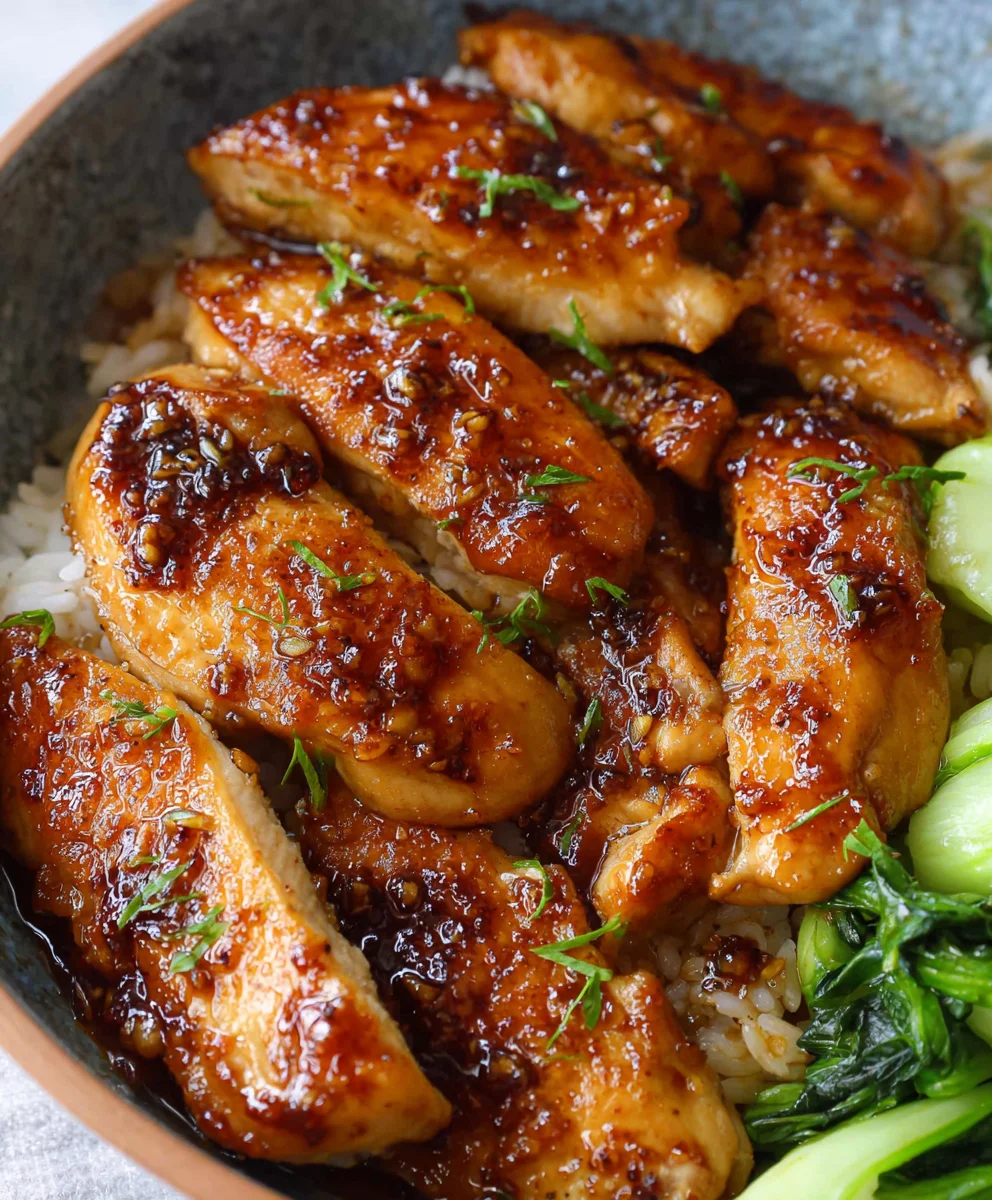 Quick Honey Garlic Chicken - Minute Meal