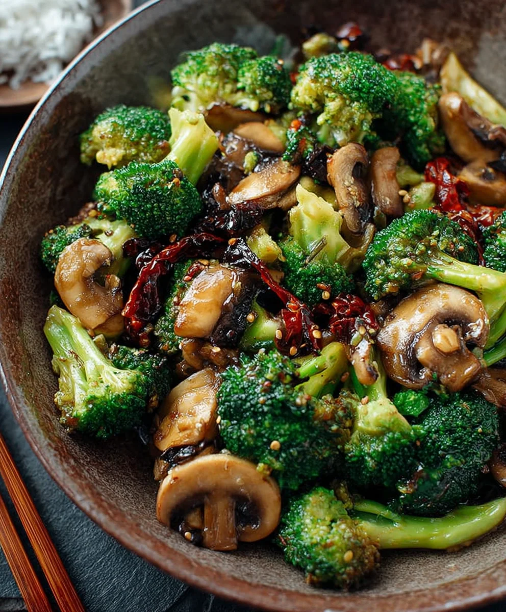 Beef and Broccoli Mushroom Stir Fry Recipe