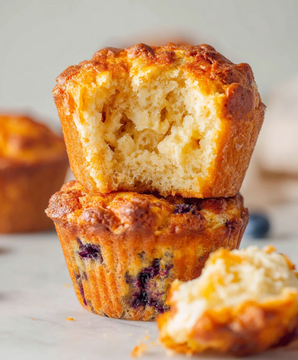 Best Ever Cottage Cheese Muffins- Easy Recipes