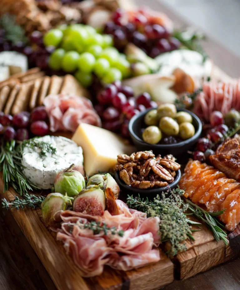 Wedding Grazing Table Ideas-Elegant Reception Food