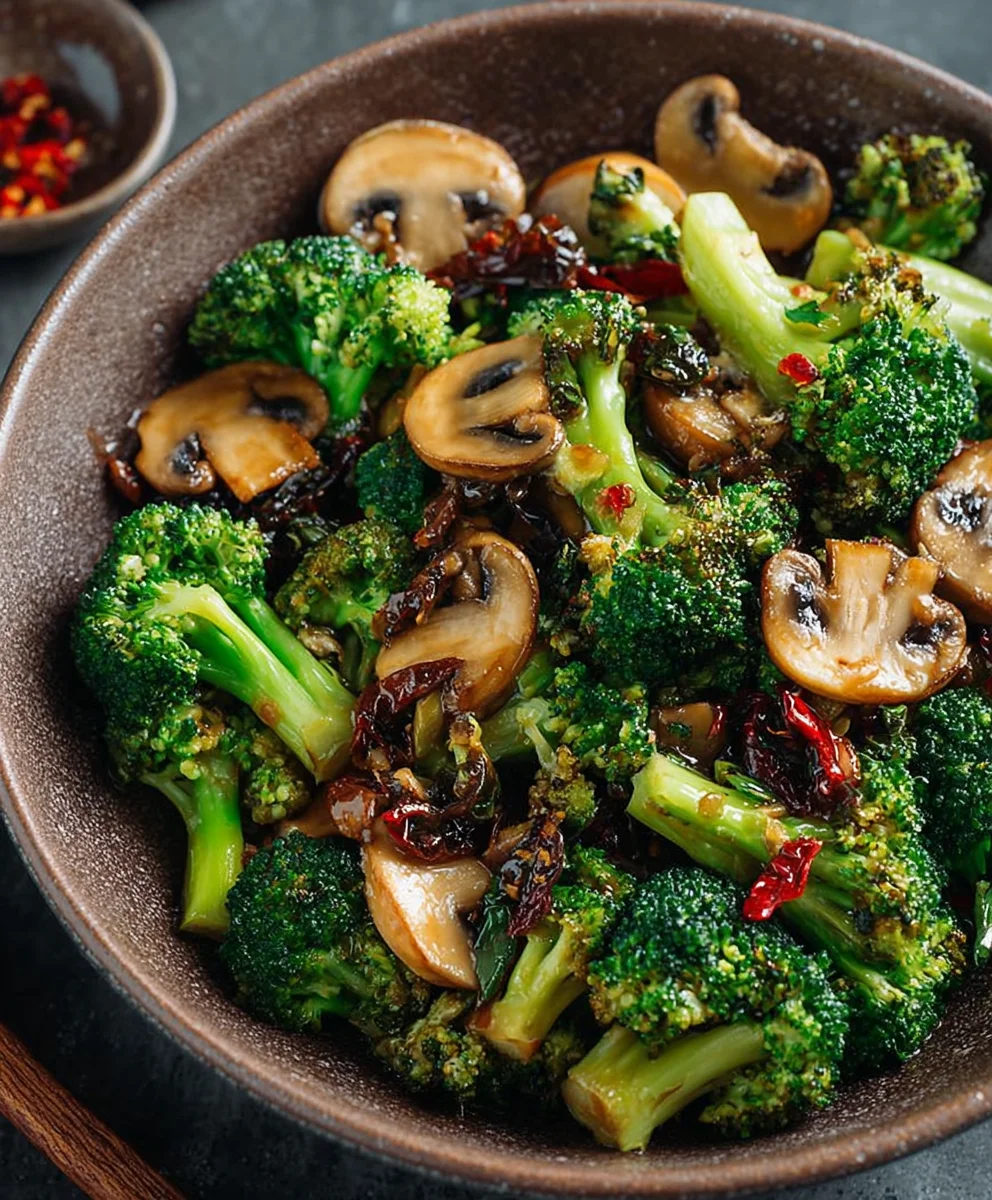 Beef and Broccoli Mushroom Stir Fry Recipe