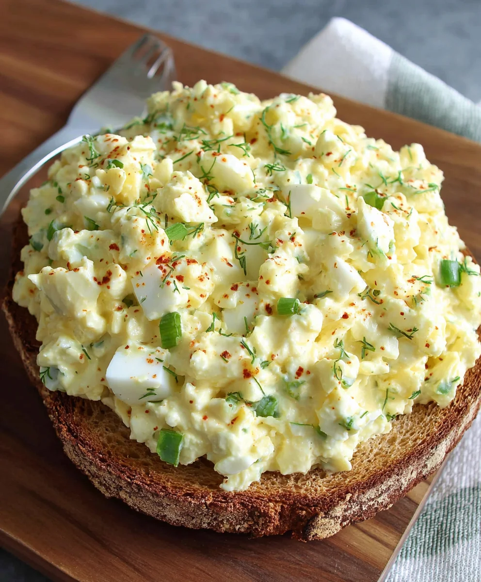 Simple Cottage Cheese Egg Salad-Healthy & Easy