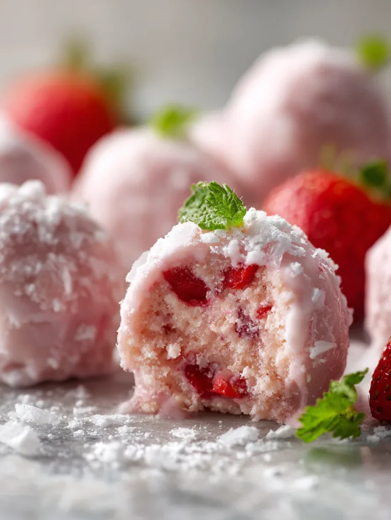 Easy Strawberry Yogurt Bites-Quick & Healthy Treat