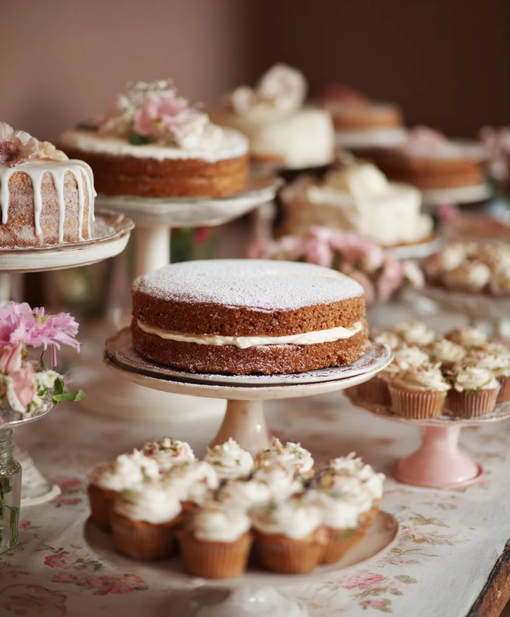 Vintage Wedding Dessert Table Ideas-Sweet Treats