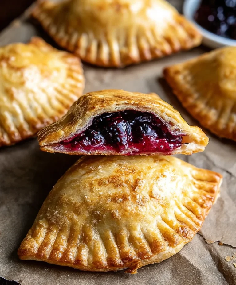 Blackberry Hand Pies- Delicious & Easy Dessert