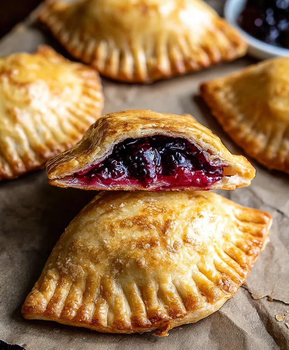Blackberry Hand Pies- Delicious & Easy Dessert